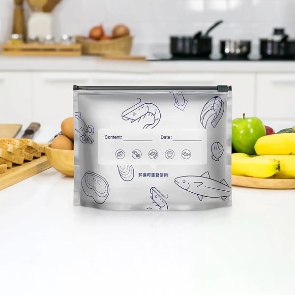 Aluminum Foil Fresh Keeping Sealed Bag(10 psc)