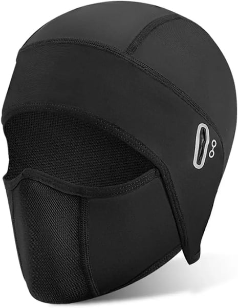 Ice silk face protection cycling hood