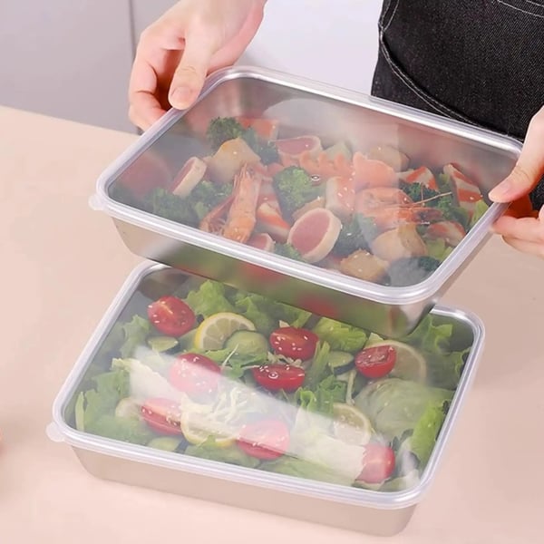 Stainless Steel Small Tray (2Psc)